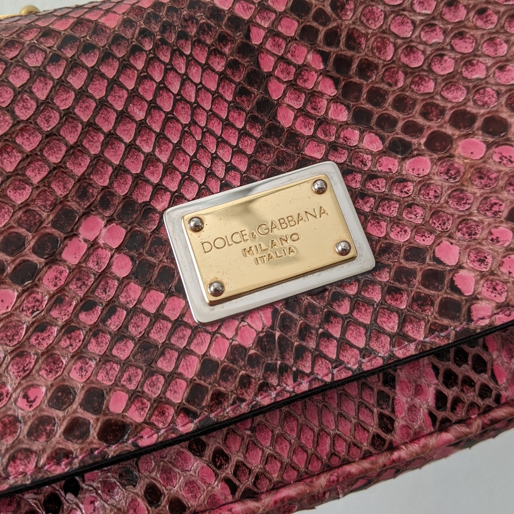 Dolce & Gabbana Python Bag - Picture 7 of 15